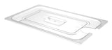 Couvercle gastronorme avec encoche pour thermoplongeur, HENDI, GN 1/2, Transparent, 265x325mm