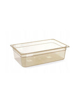 Bac gastronorme 1/1 résistant aux températures élevées, HENDI, GN 1/1, 13,3L, Transparent, 530x325x(H)100mm