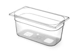 Bac Gastronorme 1/3, HENDI, GN 1/3, 4L, Transparent, 325x176x(H)100mm