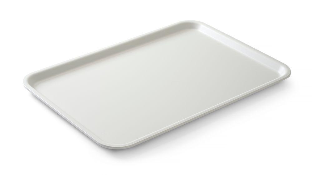 Plateau de service Euronorm, HENDI, Gris, 530x370x(H)22mm