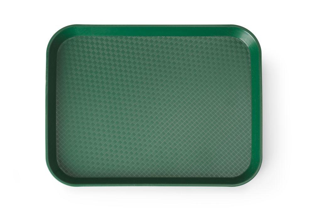Plateaux fastfood petit, HENDI, Vert, 265x345x(H)20mm
