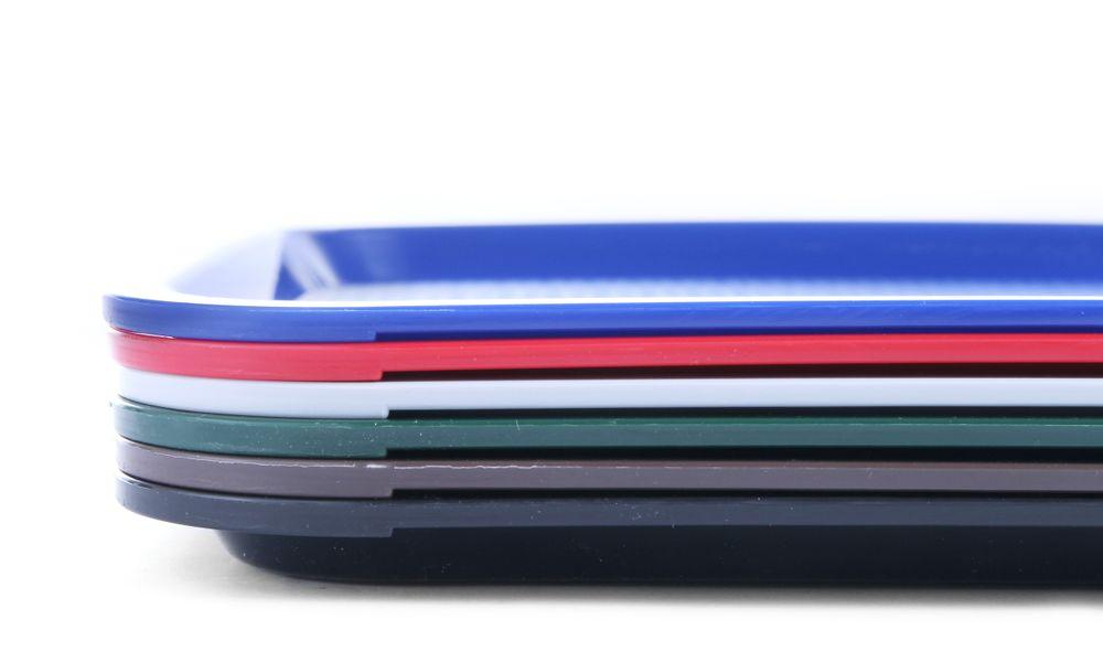 Plateaux fastfood moyen, HENDI, Bleu, 305x415x(H)20mm