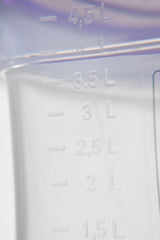 Bac Gastronorme 1/2, HENDI, GN 1/2, 9,5L, Transparent, 325x265x(H)150mm