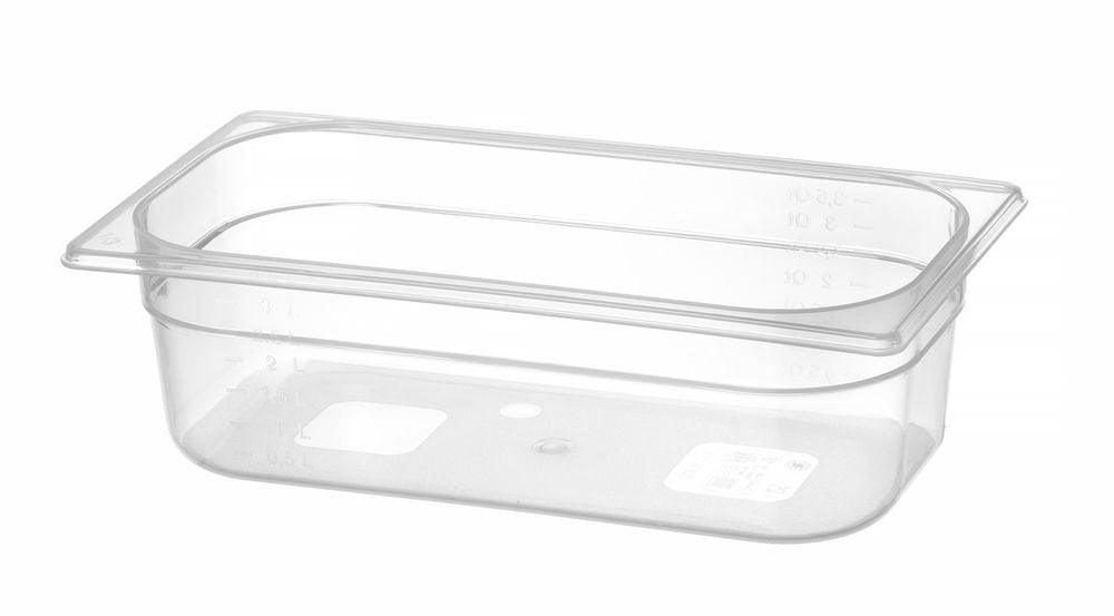 Bac Gastronorme 1/3, HENDI, Profi Line, GN 1/3, 7,8L, Transparent, 325x176x(H)200mm