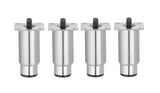 Set de 4 pieds pour réfrigérateurs et congélateurs, HENDI, 4 u