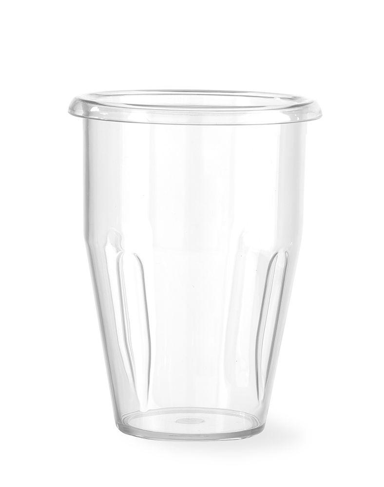Bol mélangeur en polycarbonate pour mixeur à milkshake - Design by Bronwasser, HENDI, ø116x(H)161mm