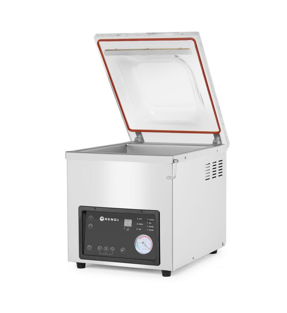 Machine à emballer sous vide avec chambre Profi Line, HENDI, Profi Line, bande de soudure 300 mm, 230V/370W, 370x480x(H)435mm