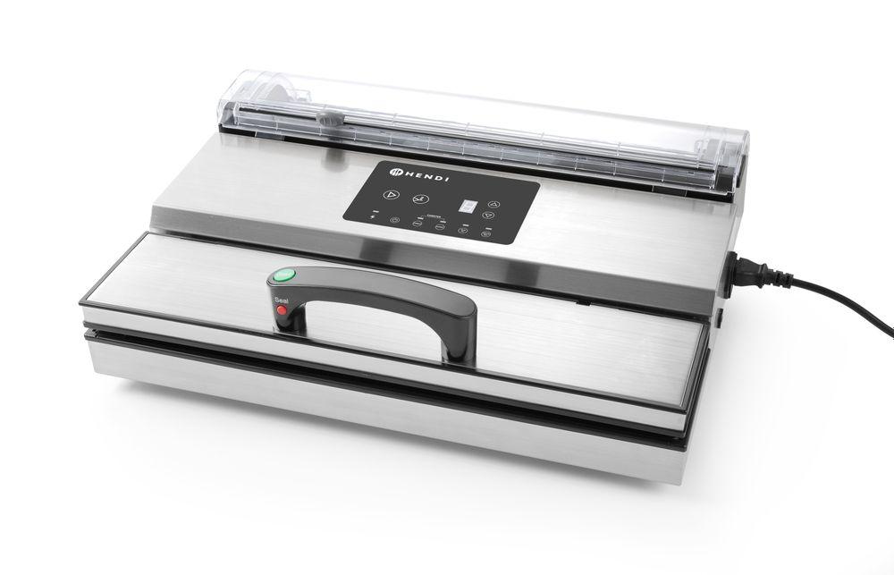 Machine à emballer sous vide Kitchen Line, HENDI, Kitchen Line, barre de soudure 420 mm, 230V/550W, 490x260x(H)145mm