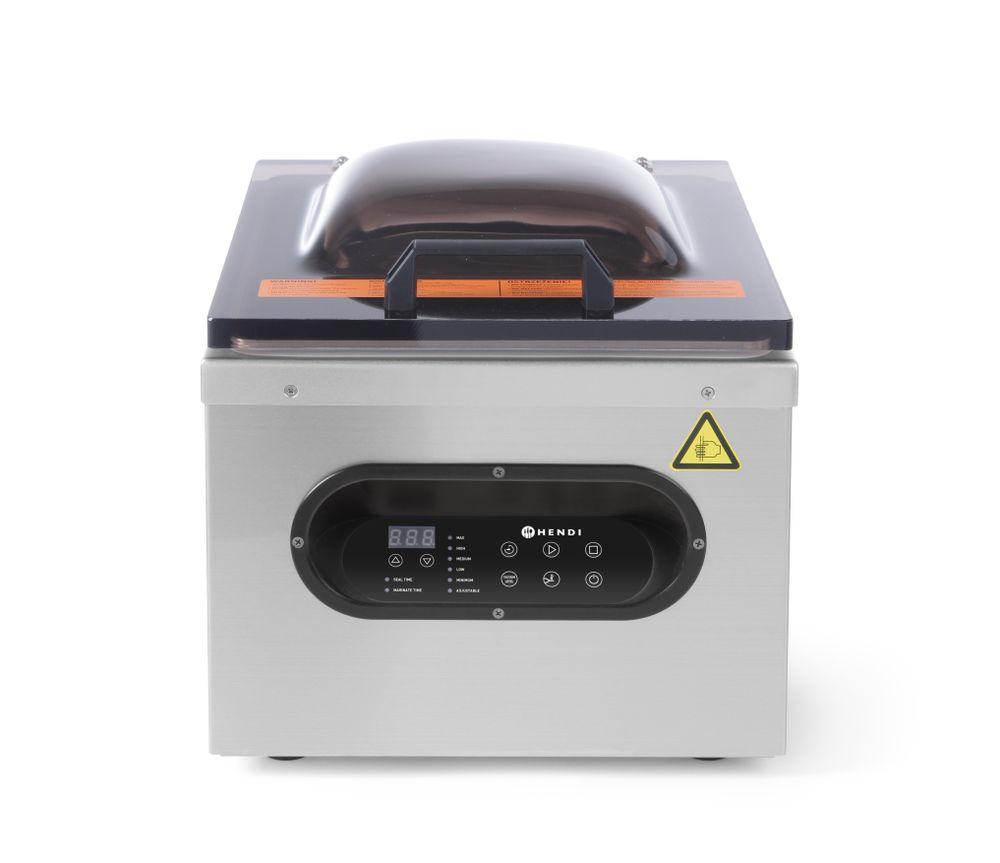 Machine à emballer sous vide avec chambre Kitchen Line, HENDI, Kitchen Line, 230V/630W, 359x425x(H)366mm