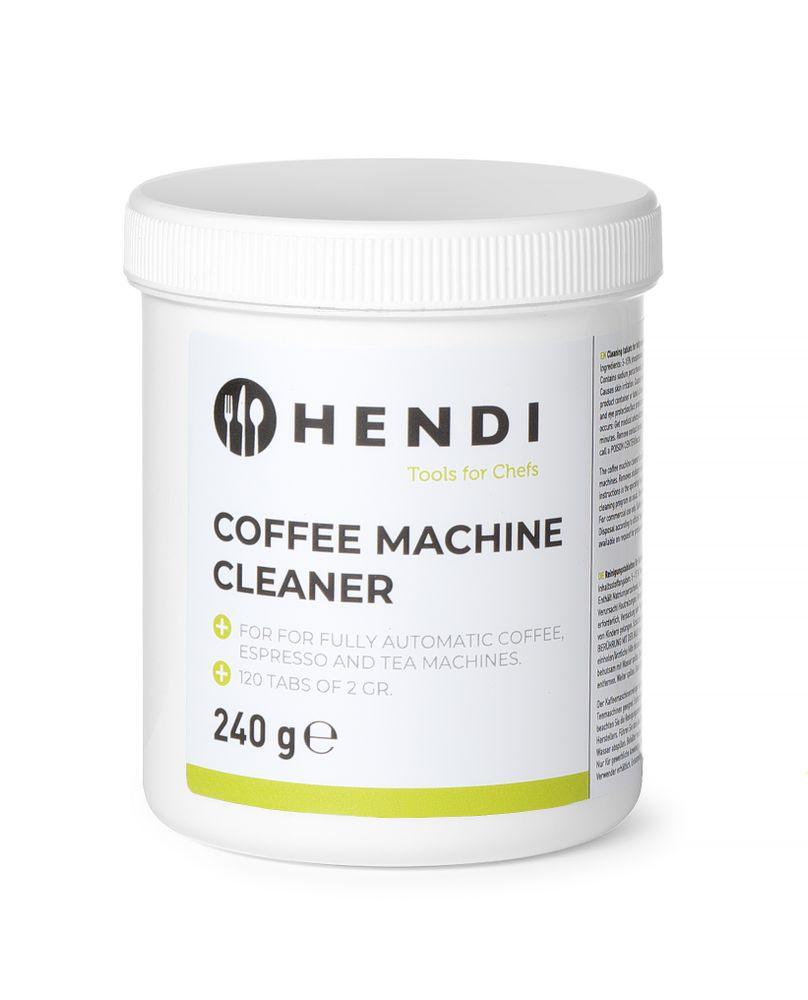 Pastilles de nettoyage pour machines à café 120 unités, HENDI