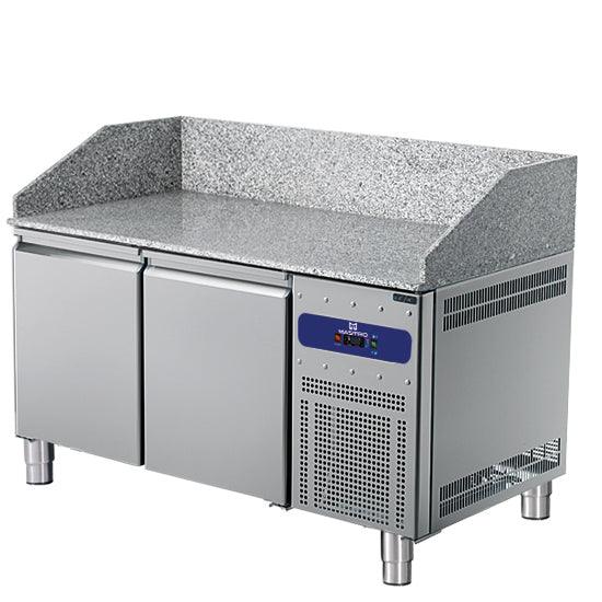 table à pizza 1600 mm avec 2 portes 600x400 mm