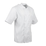 Veste de cuisine mixte blanche Chef Works Montreal Cool Vent L - FRANCE CHR