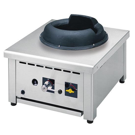 plan de cuisson wok à gaz de table, 1 brûleur