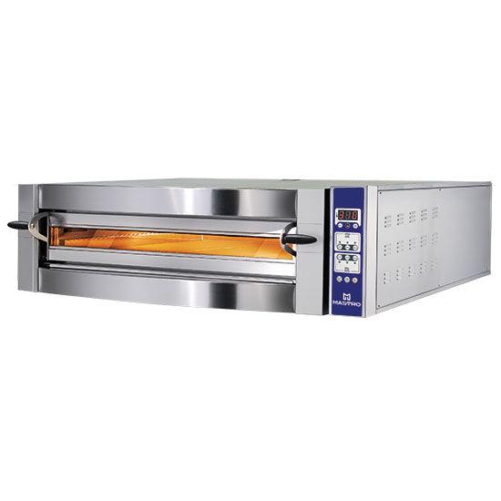 Four à pizza électrique pour 4 pizzas ø 35 cm, contrôle digital