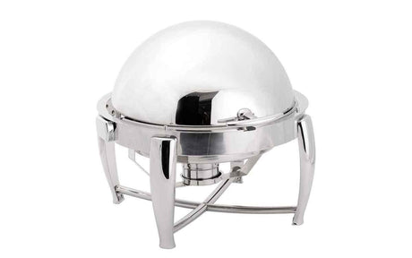 CHAFING DISH ECO ROND COUVERCLE RABATTABLE 180°C - ATOSA - FRANCE CHR