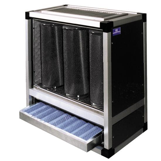 unité filtrante et désodorisant à charbon actif, 2500 m³/h, sans moteur