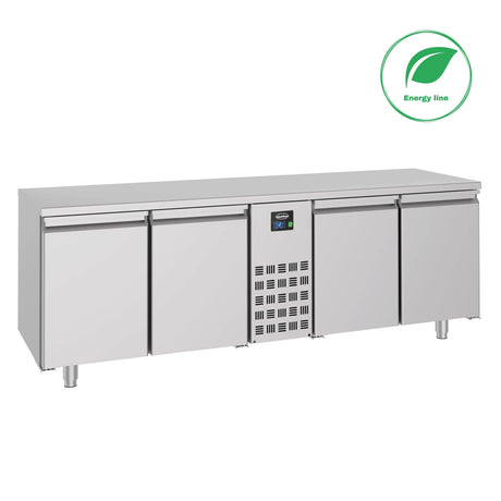 Table Réfrigérée CombiSteelPro Line 4 Portes en Acier Inoxydable 430 - FRANCE CHR