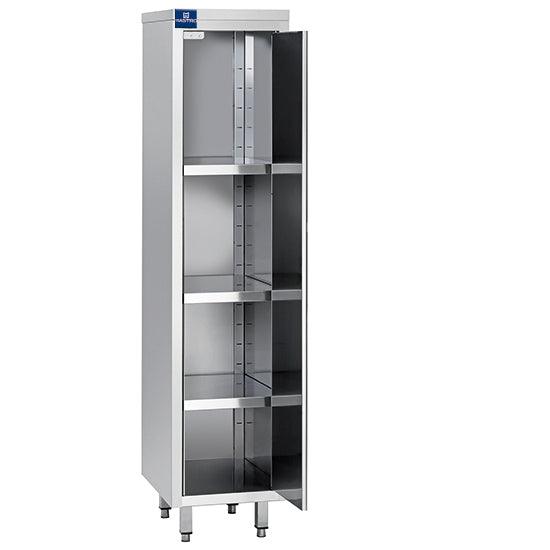 armoire de rangement avec porte battante et 3 étagères, 600x600 mm