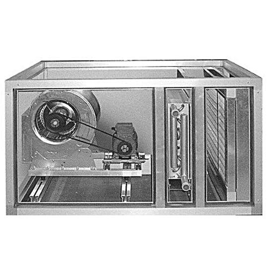 unité soufflante pour chauffage de l'air, 2 vitesses, 3900|5600 m³/h