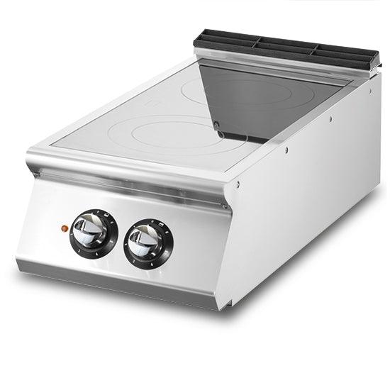 Plaque induction, top, 2 zones de cuisson Ø 220 mm chaque 3,5 kW