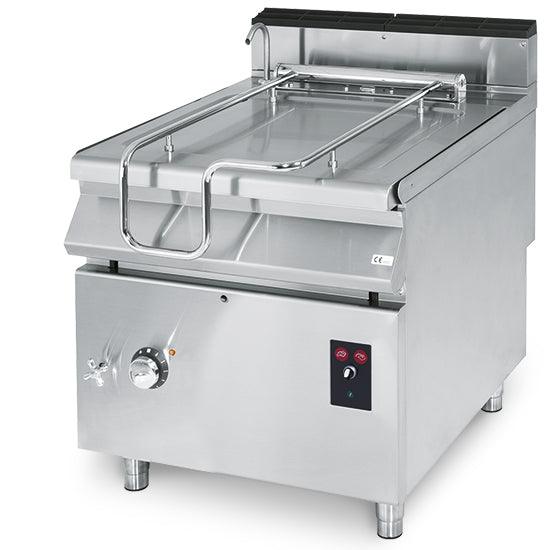Sauteuse basculante électrique, capacité 60 litres, avec cuve en inox motorisée