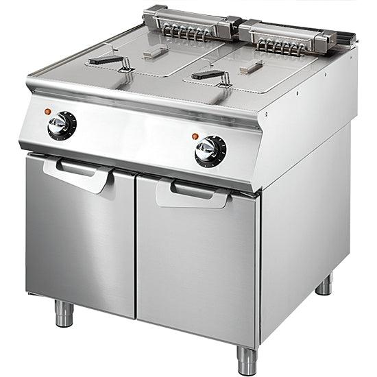 Friteuse électrique, capacité 2x 10 litres