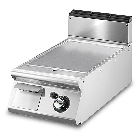 Fry-top gaz, top, plaque lisse, TERMA PLUS