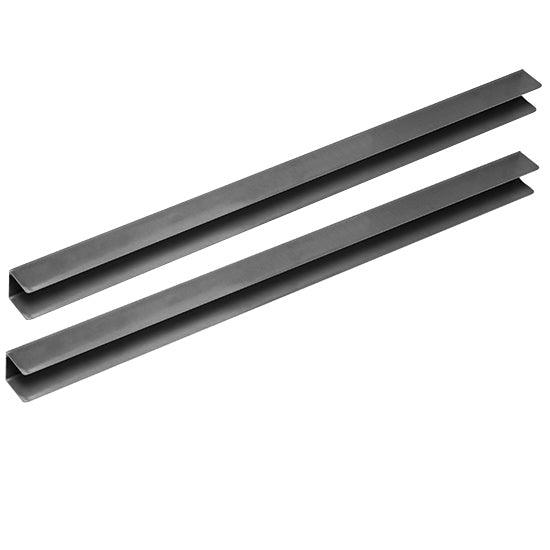 paire de glissières GN 1/1 (530 mm) en inox pour tables réfrigérées