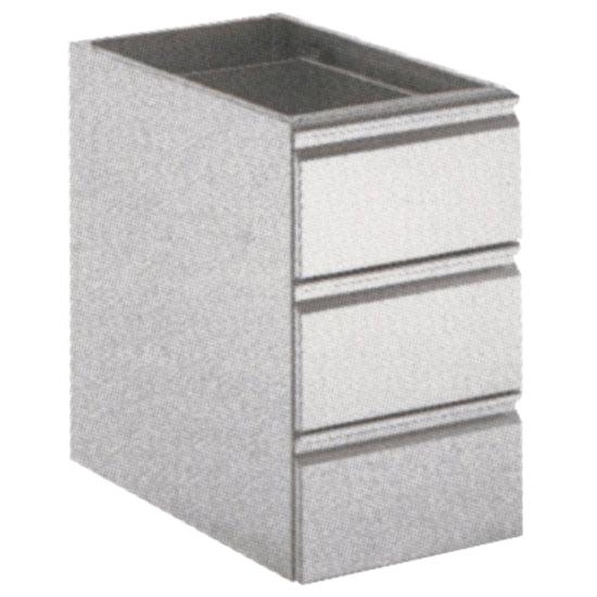 bloc tiroir triple, 400x540 mm