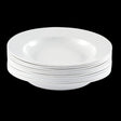 Assiettes biosourcées - lot de 10 - blanc - FRANCE CHR