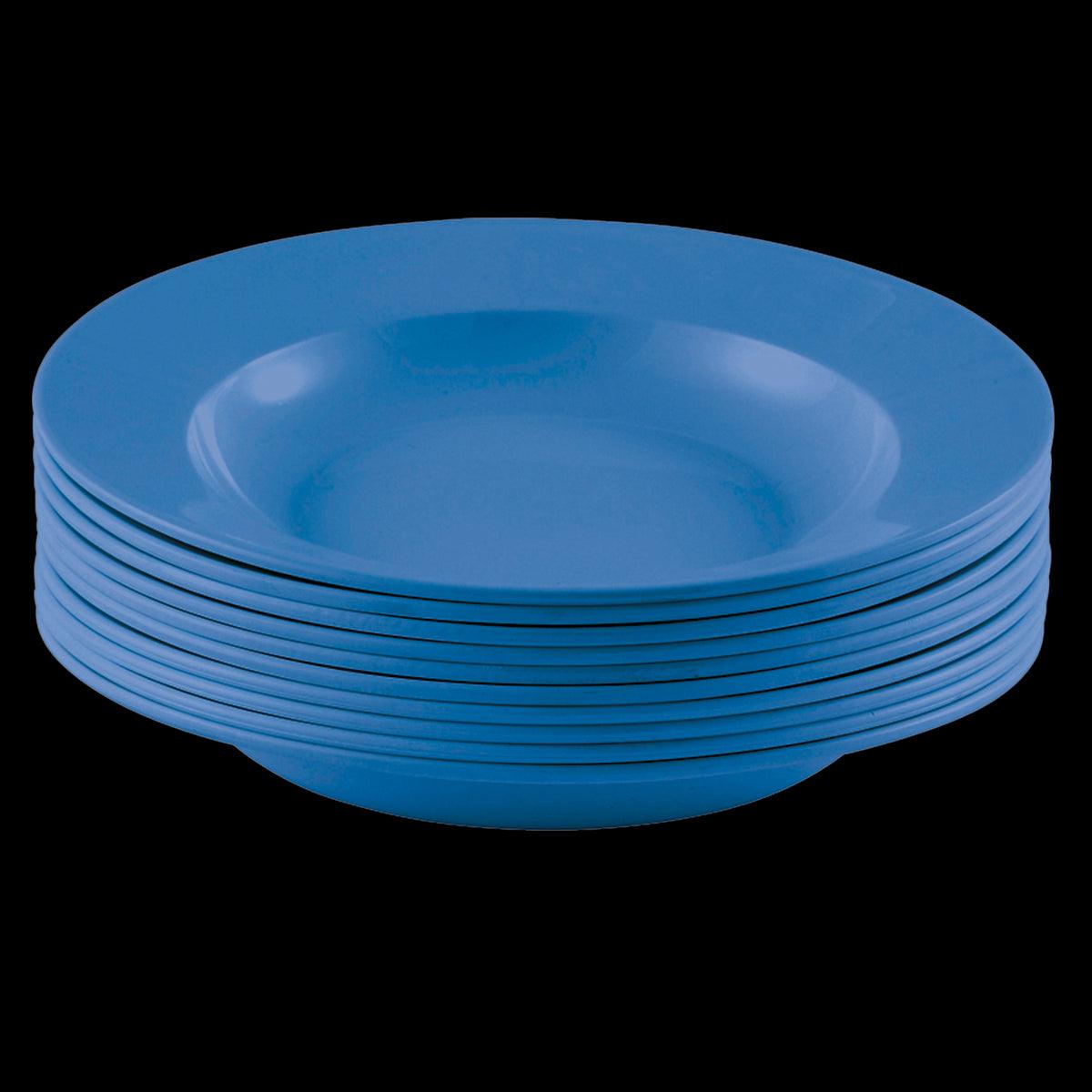 Assiettes Gilactiv® - lot de 10 - bleu - FRANCE CHR