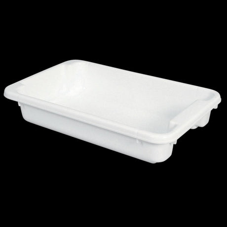 Bac renforcé rectangulaire empilable emboîtable 23 L - blanc - FRANCE CHR
