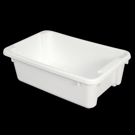 Bac renforcé rectangulaire empilable emboîtable 40 L - blanc - FRANCE CHR