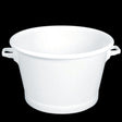 Baquet rond fond renforcé 75 L - blanc - FRANCE CHR