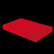 Caisse pleine 600 x 400 x 80 mm 14 L - rouge - FRANCE CHR