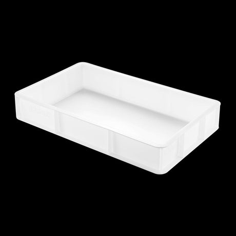 Caisse pleine 530 x 325 x 90 mm GN 1/1 - blanc - FRANCE CHR