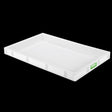 Caisse pleine biosourcée 600 x 400 x 55 mm 9 L - blanc - FRANCE CHR