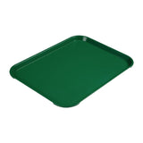 Plateau rectangulaire en polypropylène Fast Food Cambro vert 41 cm - FRANCE CHR