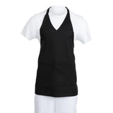 Tablier serveur col en V Whites noir - FRANCE CHR