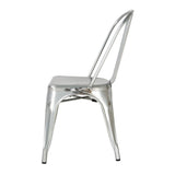 Chaises bistro en acier Bolero (lot de 4) - FRANCE CHR