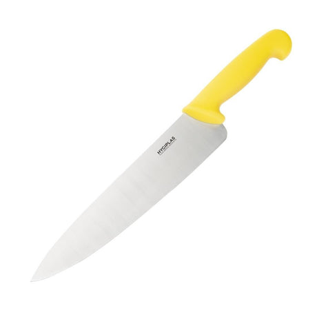 Couteau de cuisinier Hygiplas jaune 255mm - FRANCE CHR