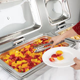 Ensemble chafing dish induction Olympia GN 1/1 avec support - FRANCE CHR