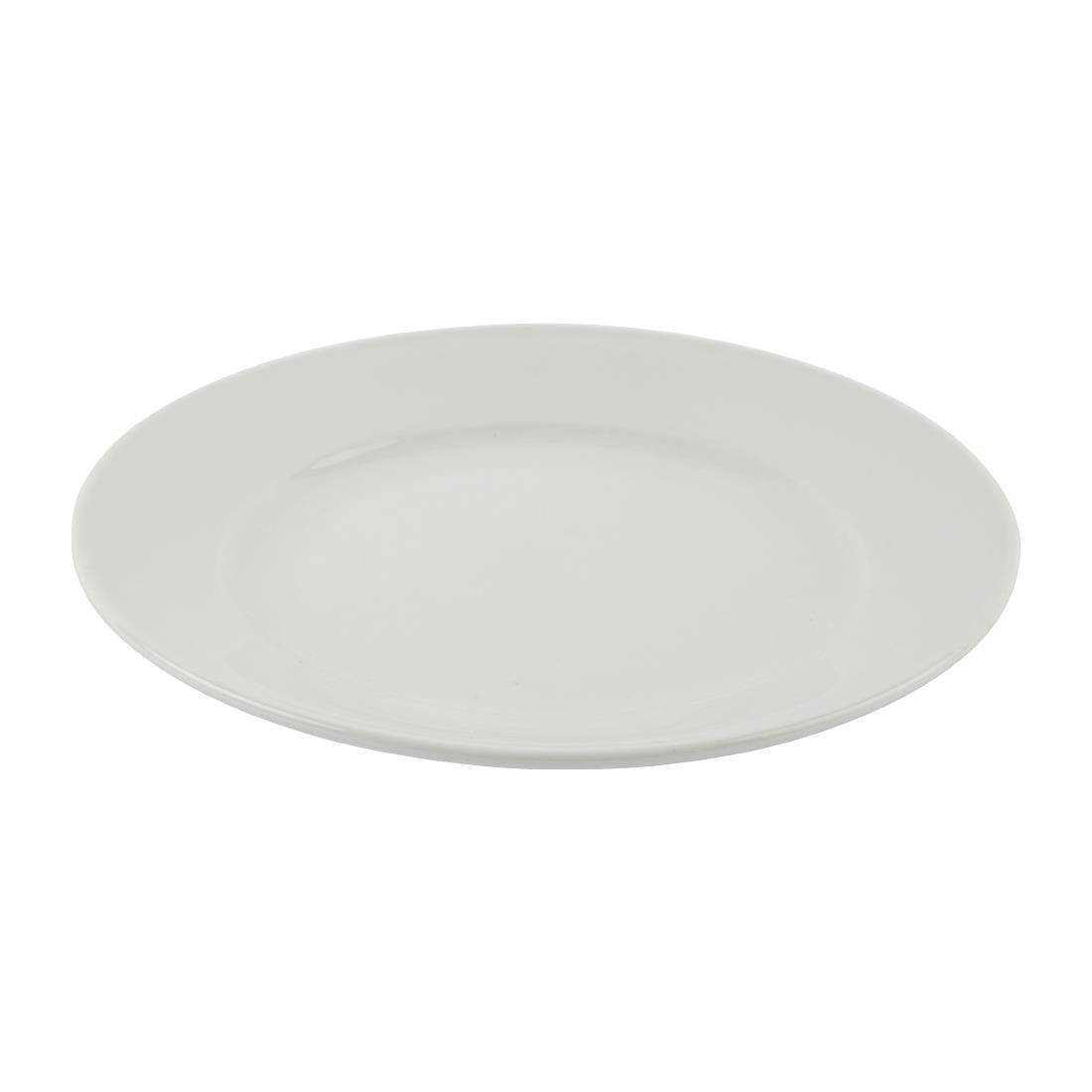 Assiettes à bord large Olympia Athena 228mm (Lot de 12) - FRANCE CHR