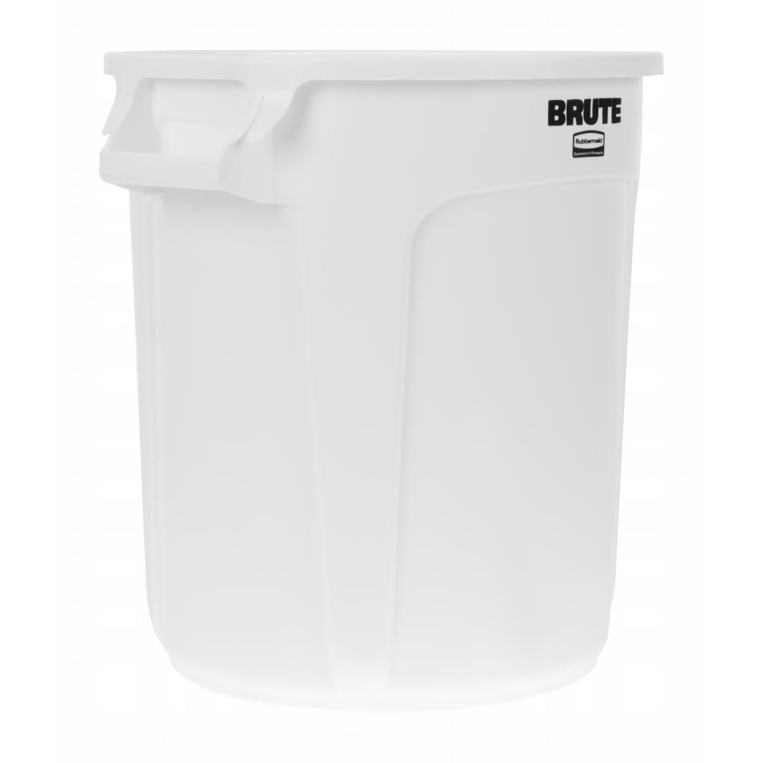 Collecteur Rubbermaid Brute blanc 37,9L - FRANCE CHR