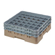 Casier à verres 36 compartiments Camrack Cambro beige hauteur max 133mm - FRANCE CHR