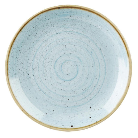 Assiettes rondes Churchill Stonecast bleu pâle 200mm (lot de 12) - FRANCE CHR