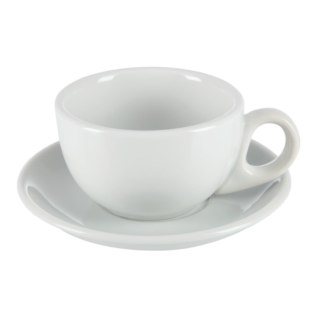 Tasses à cappuccino Olympia Athena 228ml (Lot de 24) - FRANCE CHR