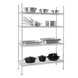 Etagère modulaire 4 niveaux 1220x457mm Vogue - FRANCE CHR