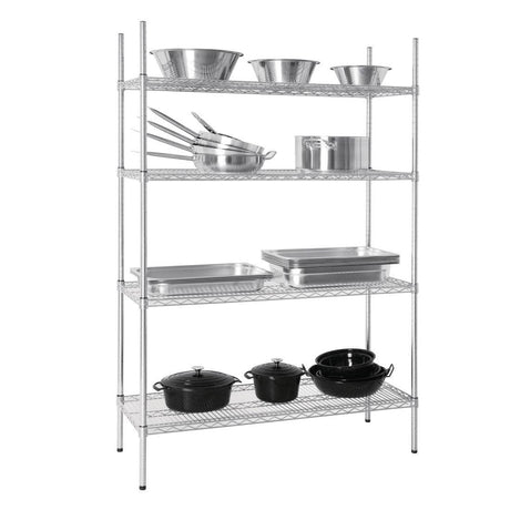 Etagère modulaire 4 niveaux 1220x457mm Vogue - FRANCE CHR