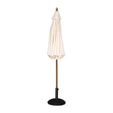 Parasol rond Bolero écru 2,5m - FRANCE CHR